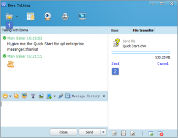 QuickDove screenshot 2