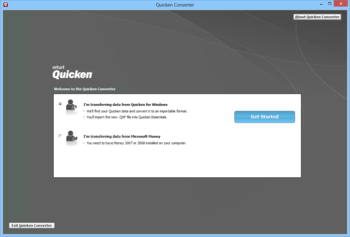 Quicken Converter screenshot