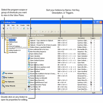 QuicKeys for Windows screenshot