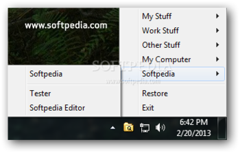 QuickFolder screenshot