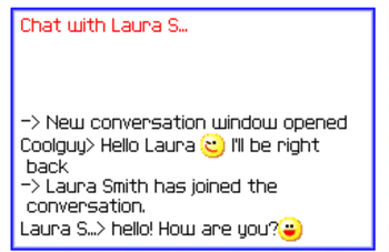 QuickIM Mobile Instant Messenger for MSN / AOL screenshot 2