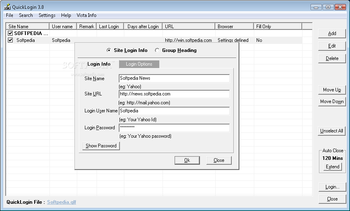 QuickLogin screenshot 2