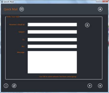 QuickMail screenshot
