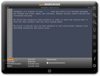 quickMemorizer screenshot