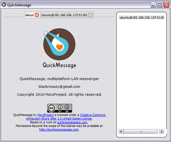 QuickMessage screenshot 2