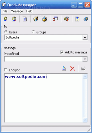 QuickMessenger screenshot