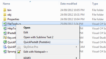 QuickPasteIt screenshot
