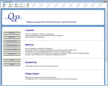 QuickPersonnel screenshot