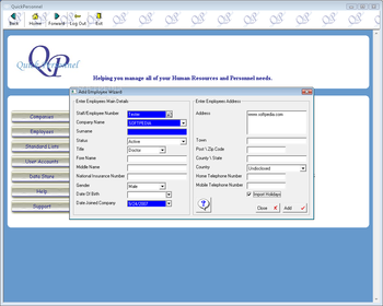 QuickPersonnel screenshot 3