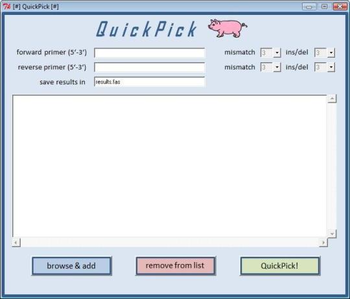 QuickPick screenshot