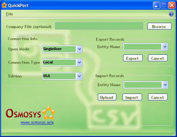 QuickPort screenshot