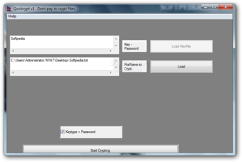 Quickrypt screenshot
