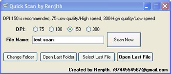 QuickScan Portable screenshot 2