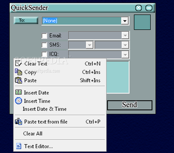 QuickSender screenshot 3
