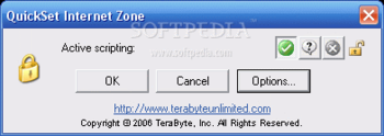 QuickSet Internet Zone screenshot