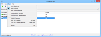 QuickSetDNS screenshot 4