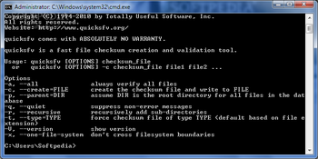 QuickSFV screenshot