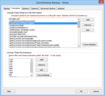 QuickShadow Backup screenshot 3