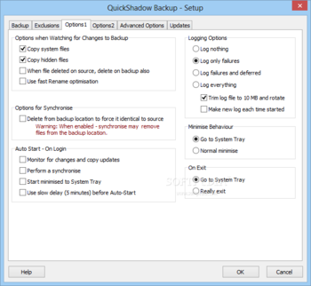 QuickShadow Backup screenshot 4