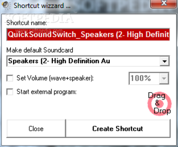 QuickSoundSwitch screenshot 2