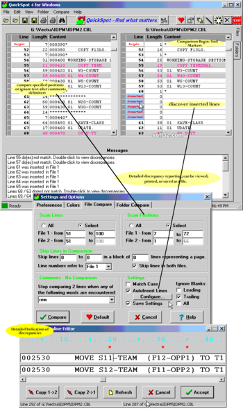 QuickSpot File Compare screenshot 2