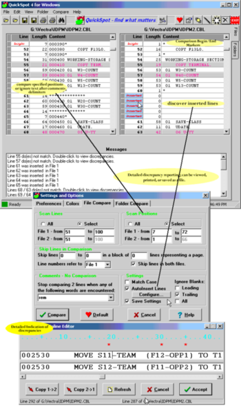 QuickSpot File Compare screenshot 3