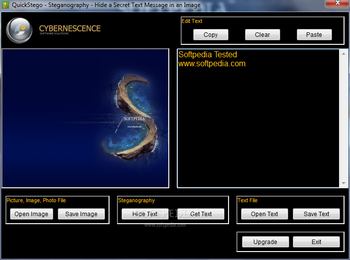 QuickStego screenshot