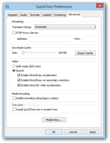 QuickTime Player for Windows screenshot 11