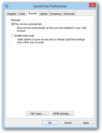 QuickTime Player for Windows screenshot 9