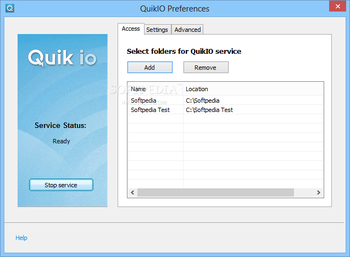 QuikIO screenshot 2