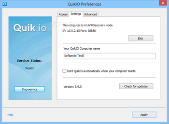QuikIO screenshot 3