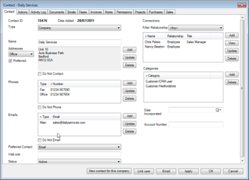 QuinataCRM screenshot