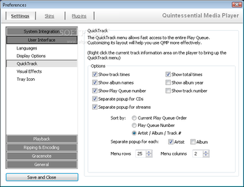 Quintessential Media Player Lite screenshot 32