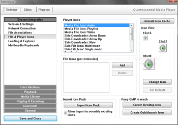 Quintessential Media Player screenshot 3