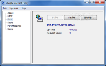Quiqly Internet Proxy screenshot 4