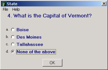 Quiz of the States screenshot