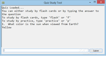 Quiz Study Tool screenshot