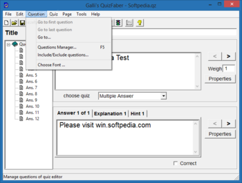 QuizFaber screenshot 2