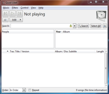 Quod Libet screenshot