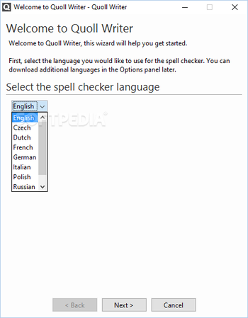 Quoll Writer screenshot