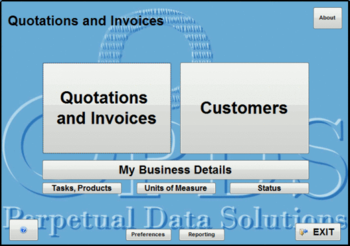 Quotations and Invoices 2012 screenshot