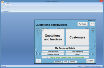 Quotations and Invoices screenshot