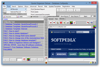 Quote Organizer Deluxe screenshot 3