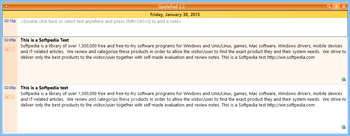 QuotePad screenshot