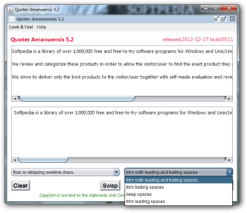 Quoter Amanuensis screenshot 3