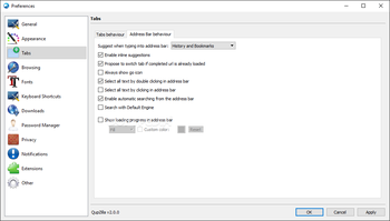 QupZilla screenshot 12