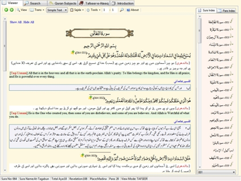 Quran with Tafseer screenshot