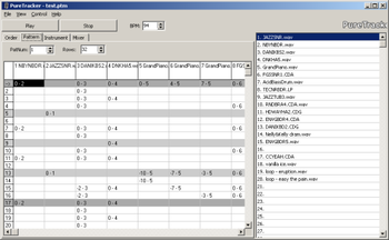 QuteSampler screenshot