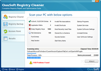 QuuSoft Registry Cleaner screenshot 2