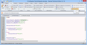 Qwined Technical Editor screenshot 2